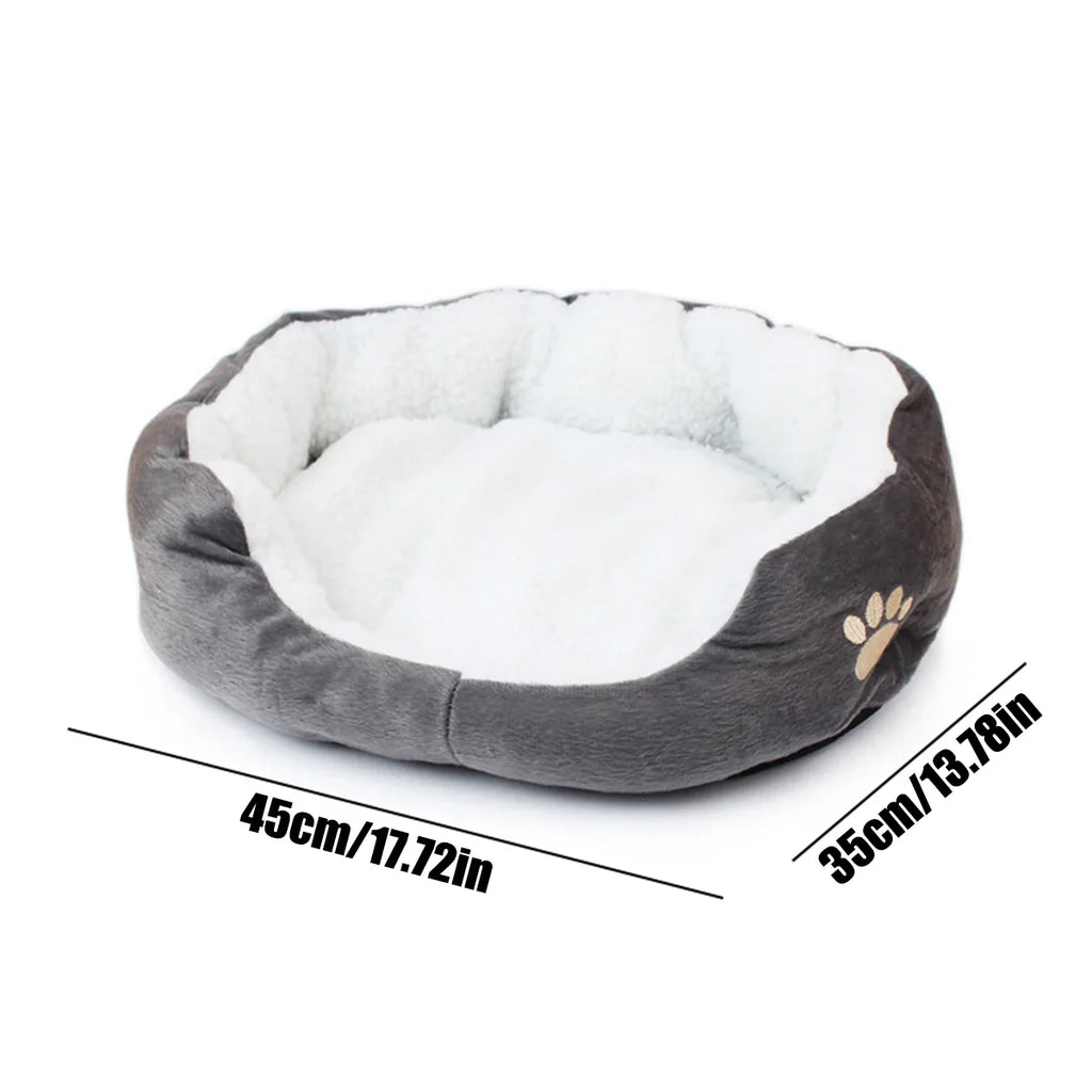 Cotton Cave Dog Bed & Sofa – Thickened PP Cotton for Small Dogs & Puppies