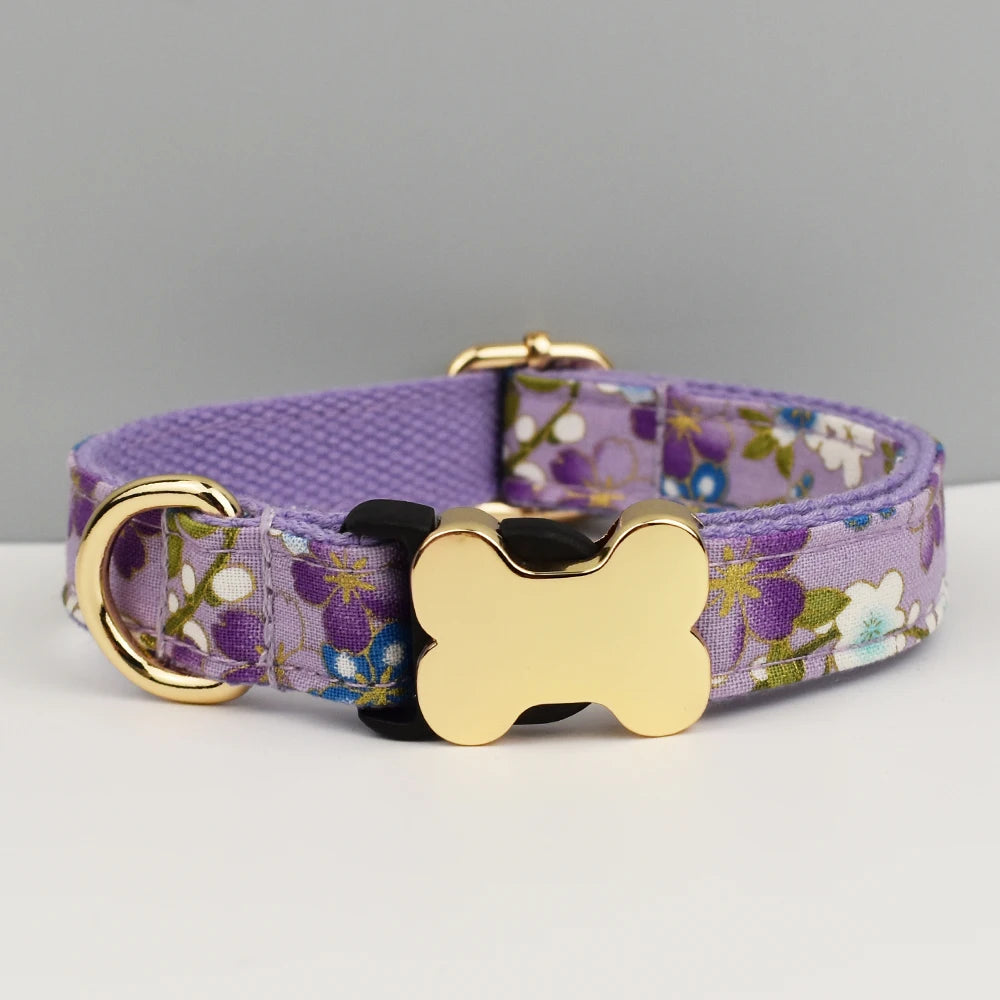 Free Engraving Dog Collar with ID Tag – Comfortable & Wearable for Medium to Large Dogs