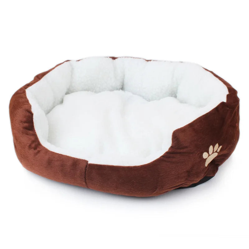 Cotton Cave Dog Bed & Sofa – Thickened PP Cotton for Small Dogs & Puppies