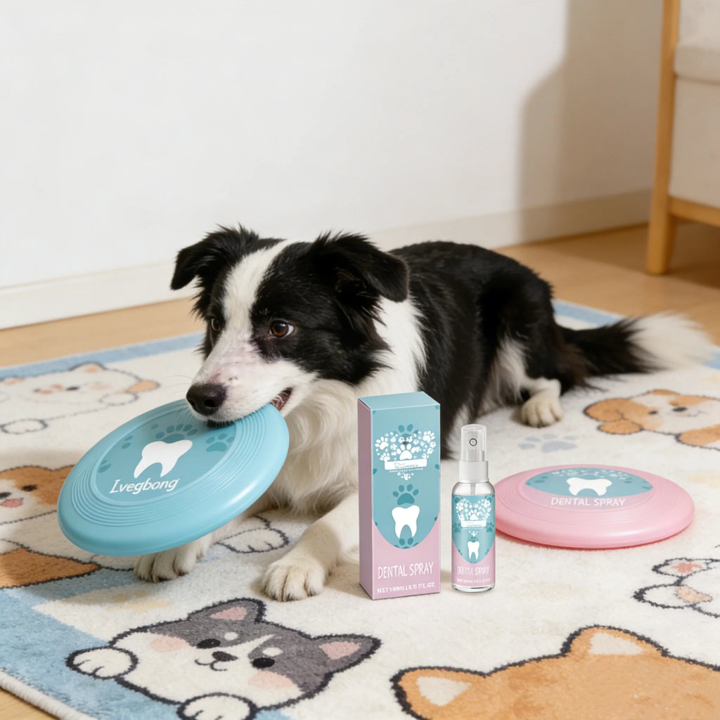 Pet Oral Care Spray for Dogs & Cats – Fresh Breath & Deep Teeth Cleaning (100ml)