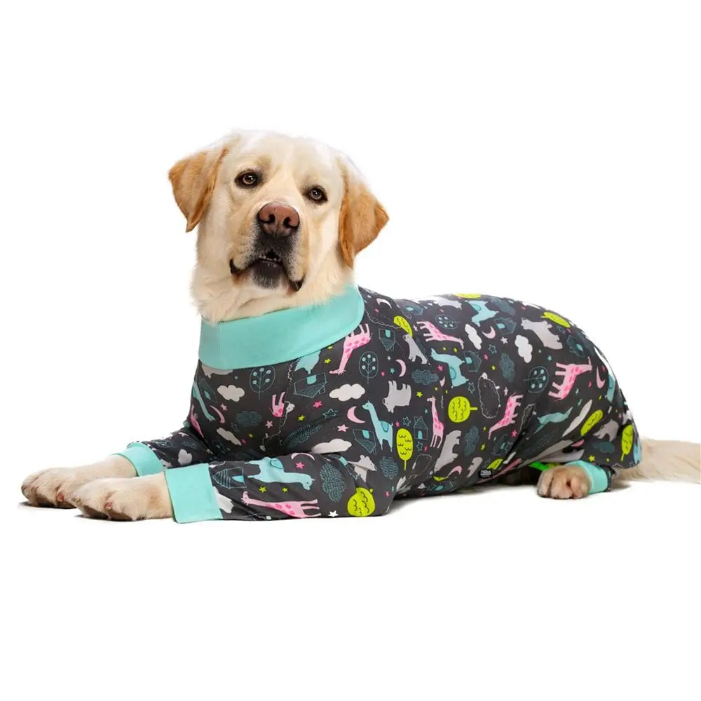 Stretch Dog Recovery Suit & Pajamas for Medium & Large Dogs