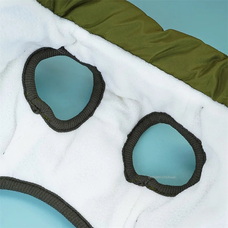 Waterproof Winter Dog Jacket with Built-In Harness – Warm Coat Vest for Small & Medium Dogs