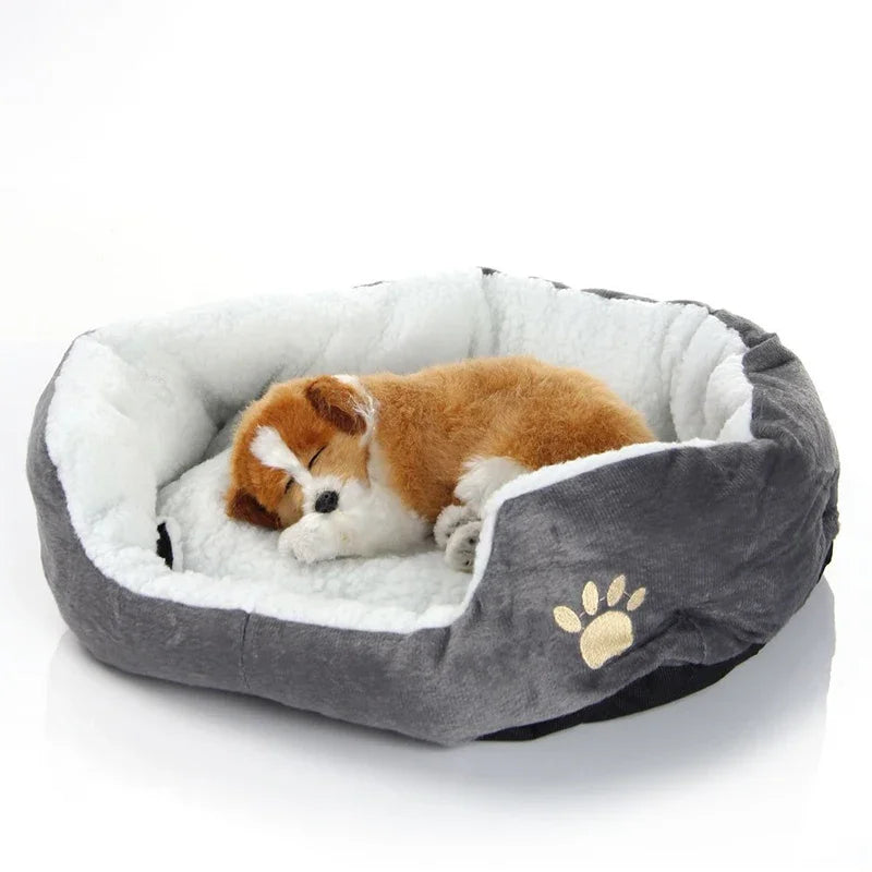 Cotton Cave Dog Bed & Sofa – Thickened PP Cotton for Small Dogs & Puppies