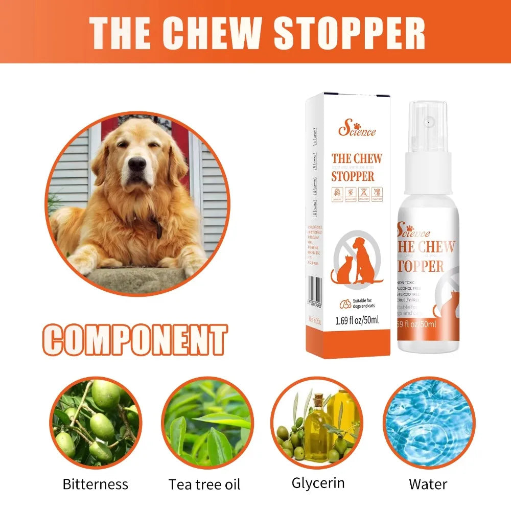Premium Pet Grooming Spray – Cologne, Deodorizer, Shampoo, Eye & Ear Care for Dogs & Cats