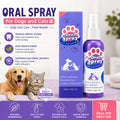 Pet Teeth Cleaning Spray – Removes Stains, Prevents Calculus & Freshens Breath for Dogs & Cats (30ml)