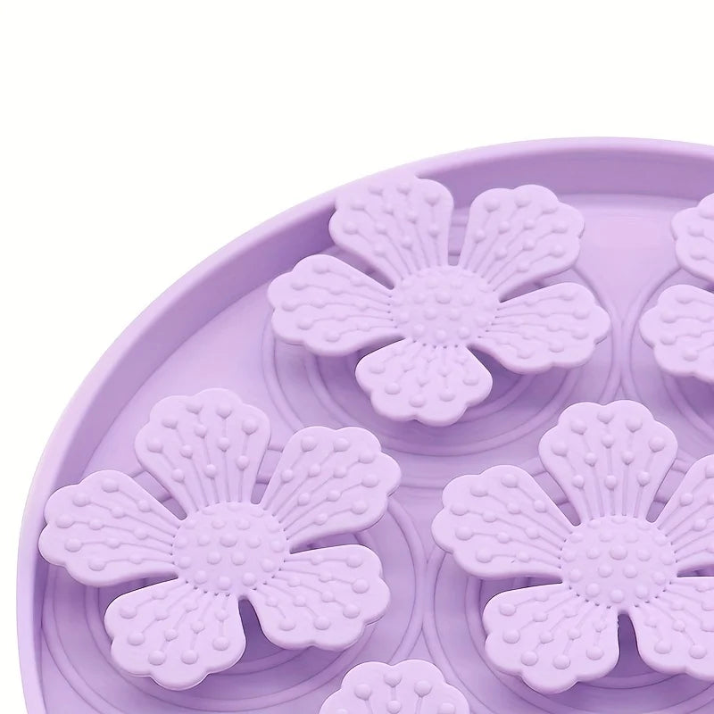 Silicone Dog Licking Mat with Suction Cups – Anti-Choking Slow Feeder Pad