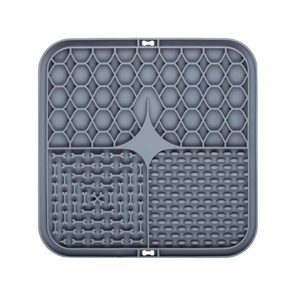 Pet Licking Tray Slow Feeder Mat – Anti-Choking Silicone Feeding Pad for Dogs & Cats