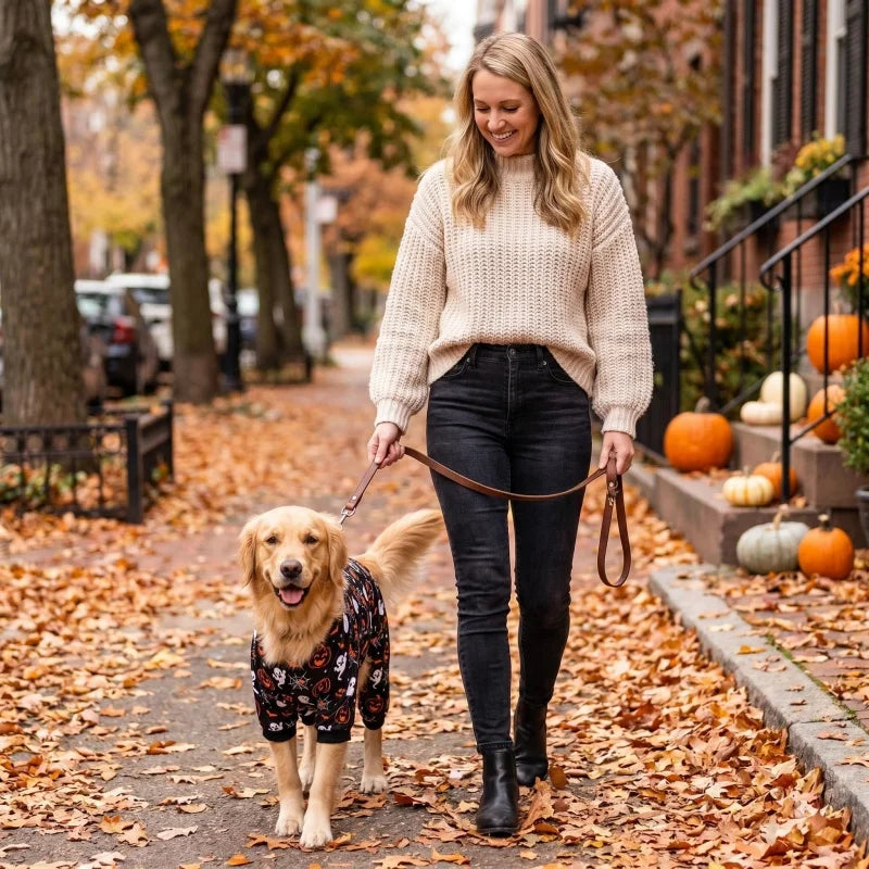 Pumpkin & Ghost Halloween Dog Pajamas