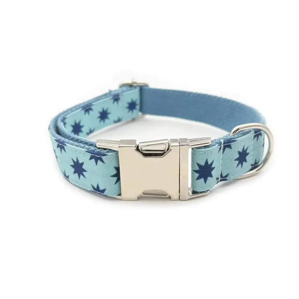 Free Engraving Personalized Dog Collar & Matching Leash – Custom ID Name Tag