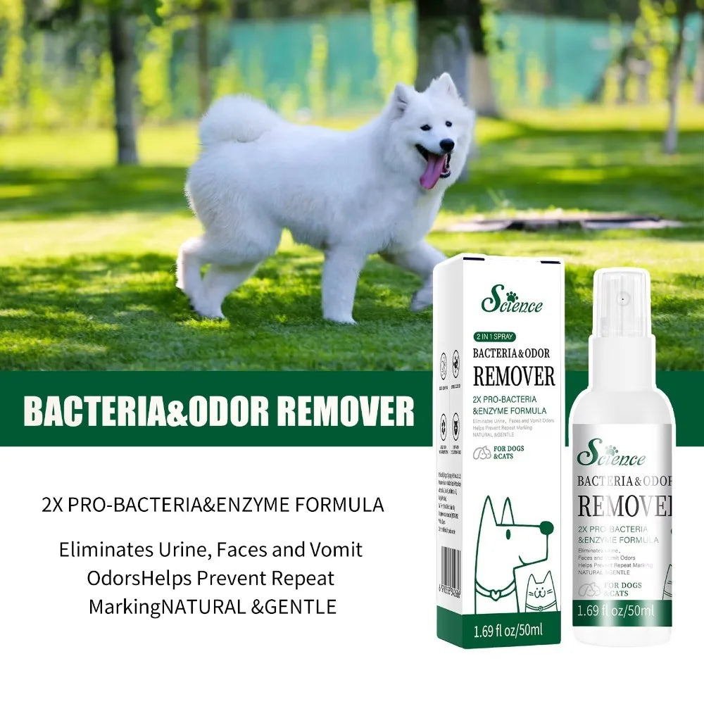 Premium Pet Grooming Spray – Cologne, Deodorizer, Shampoo, Eye & Ear Care for Dogs & Cats