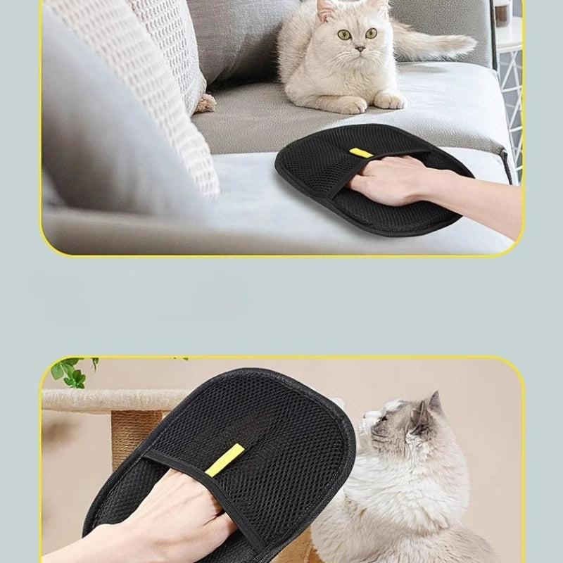 Pet Hair Remover Glove – Portable Washable Lint & Fur Remover for Clothes & Furniture