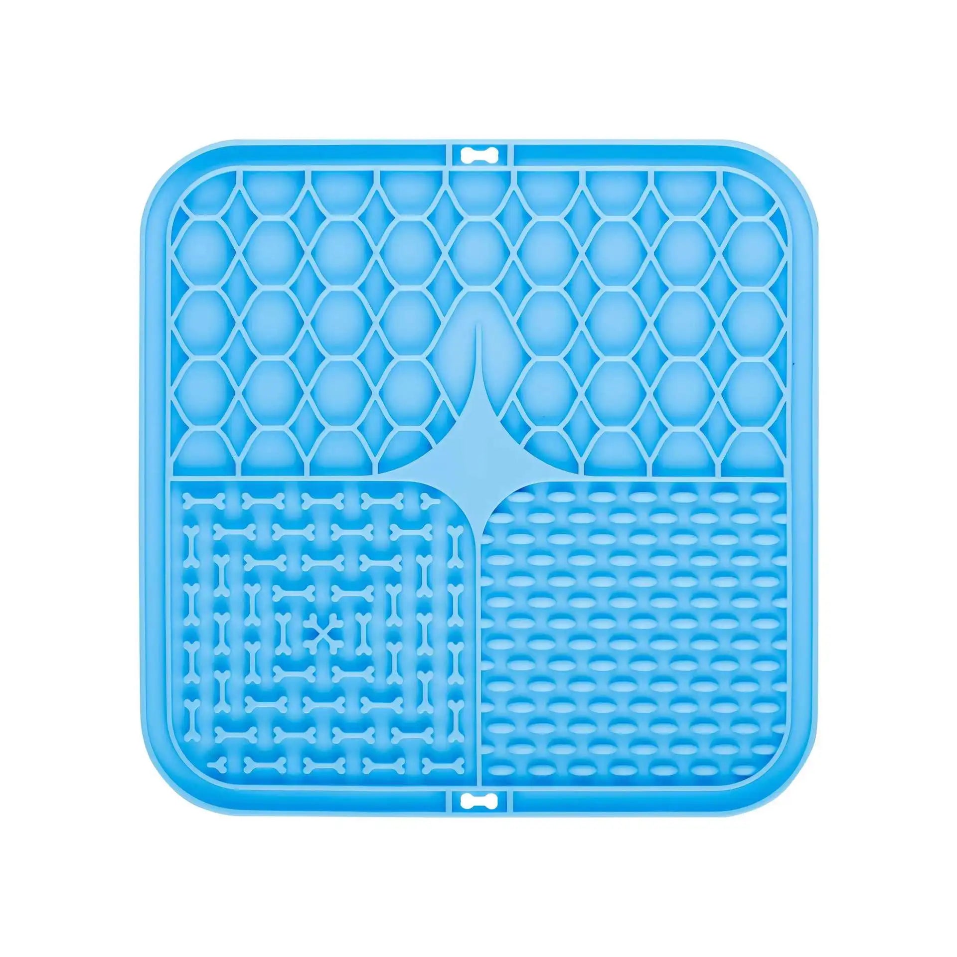 Silicone Lick Mat Slow Feeder for Dogs – Suction Cup Bathing & Feeding Distraction