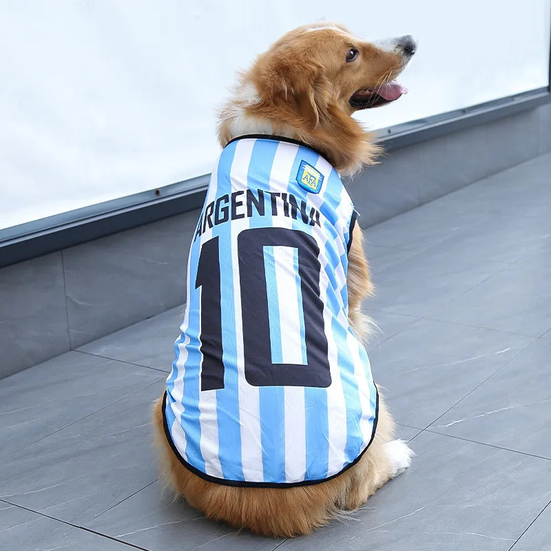 Bellingham #10 Football Dog Jersey – Breathable Summer Sports Vest for Dogs & Cats
