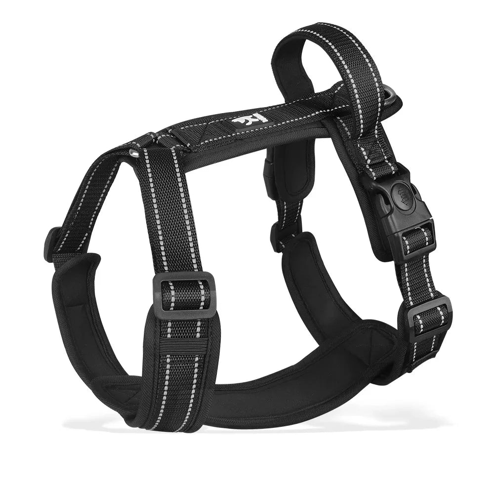 Classic Vest Dog Harness with Leash – Adjustable Chest Harness for Small & Medium Dogs