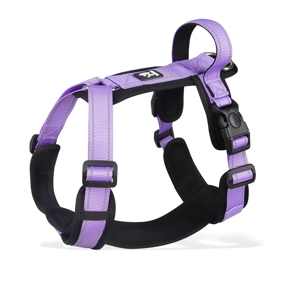 Classic Vest Dog Harness with Leash – Adjustable Chest Harness for Small & Medium Dogs