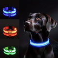 Battery-Powered Nylon LED Dog Collar