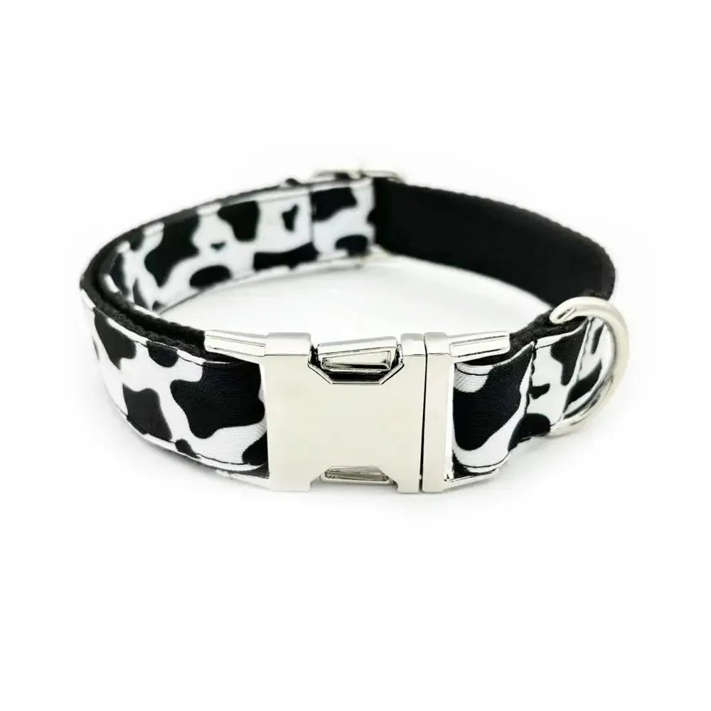 Free Engraving Personalized Dog Collar & Matching Leash – Custom ID Name Tag