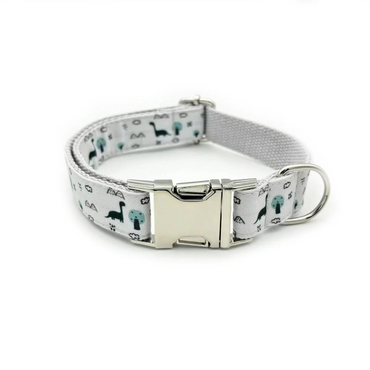 Free Engraving Personalized Dog Collar & Matching Leash – Custom ID Name Tag