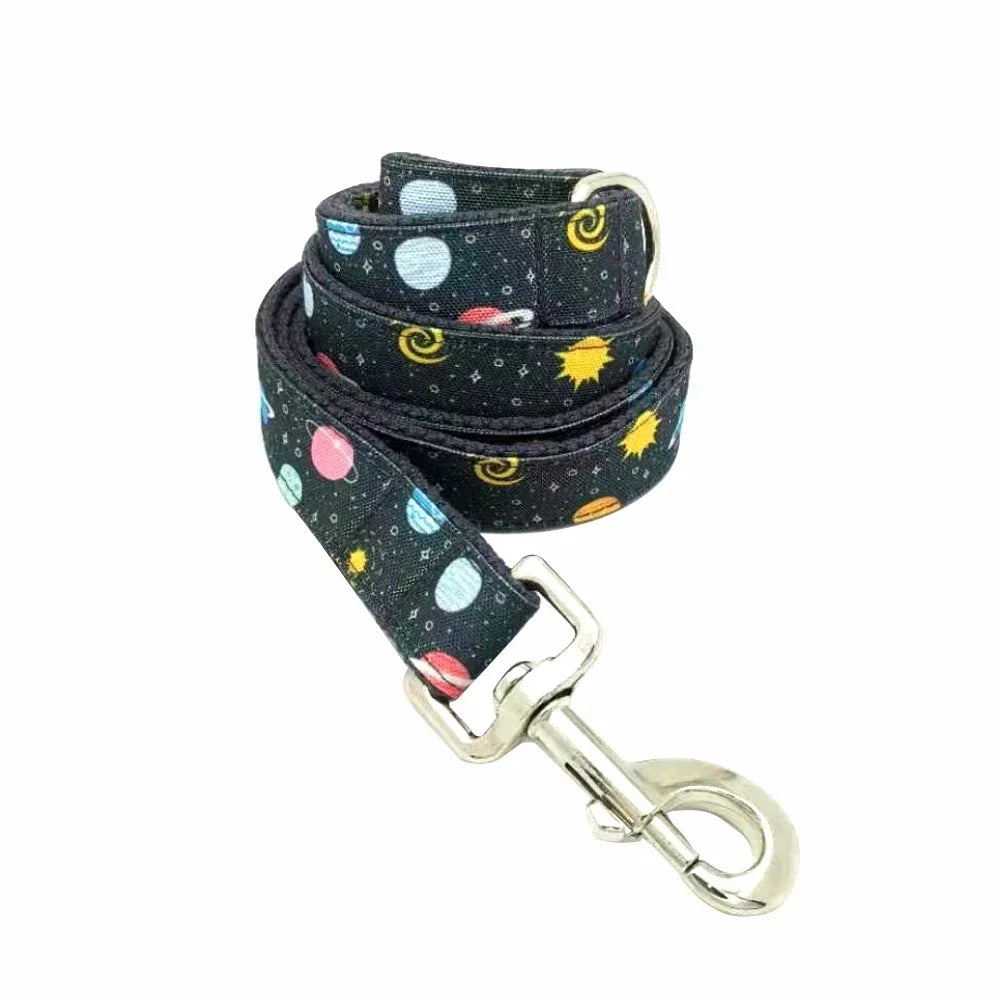 Free Engraving Personalized Dog Collar & Matching Leash – Custom ID Name Tag