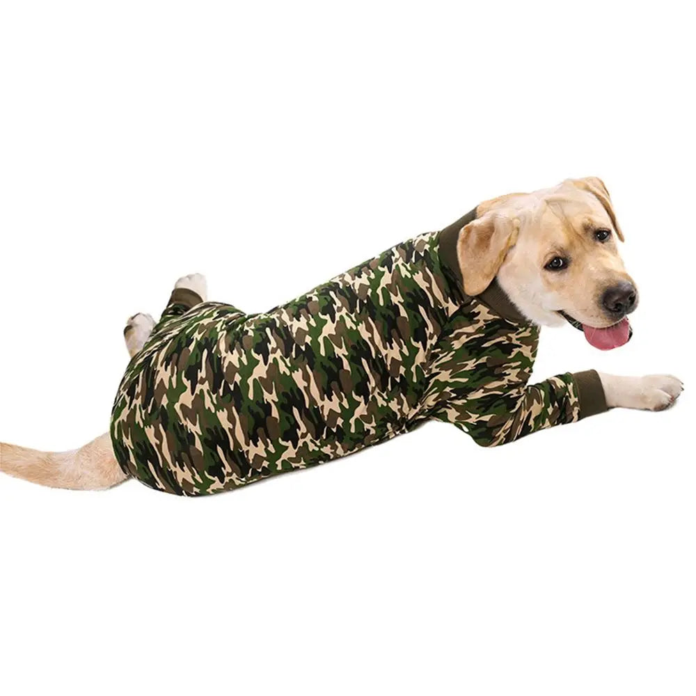 Stretch Dog Recovery Suit & Pajamas for Medium & Large Dogs