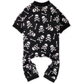 Skull & Crossbones Plush Dog Pajamas