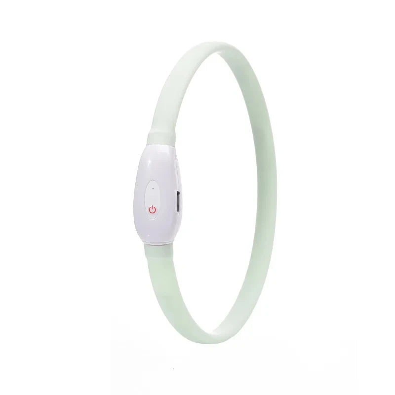 USB Rechargeable RGB LED Dog Collar