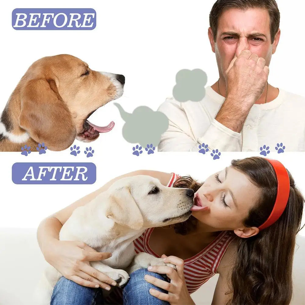Pet Teeth Cleaning Spray – Removes Stains, Prevents Calculus & Freshens Breath for Dogs & Cats (30ml)