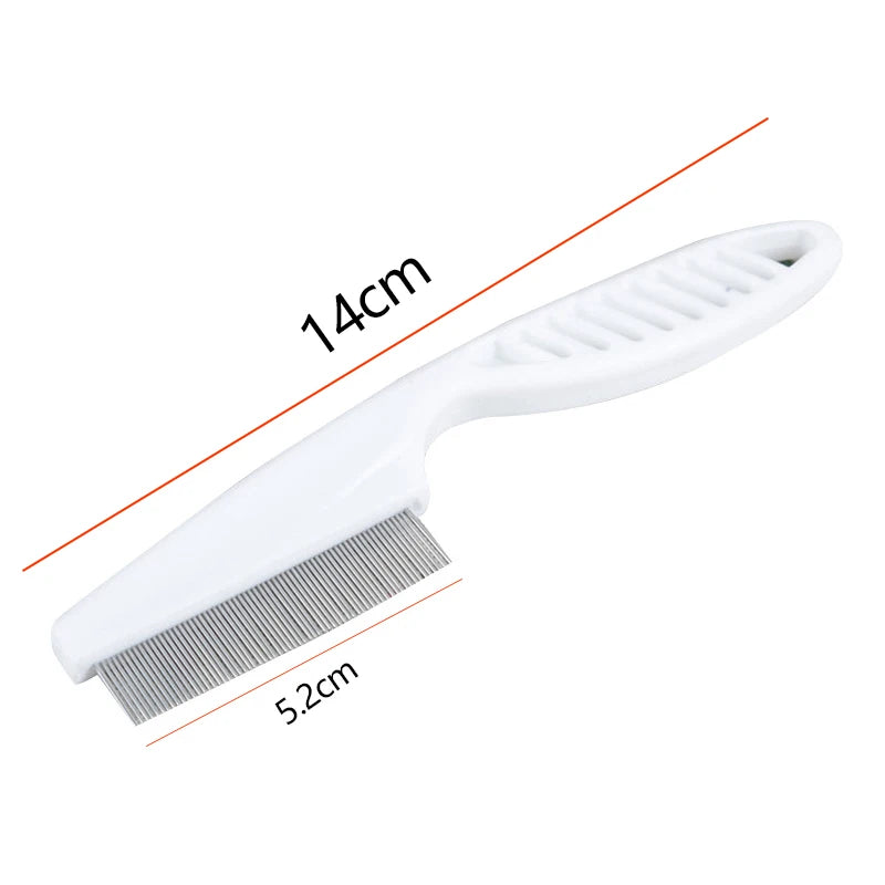 One-Click Self-Cleaning Pet Hair Removal Brush for Cats & Dogs