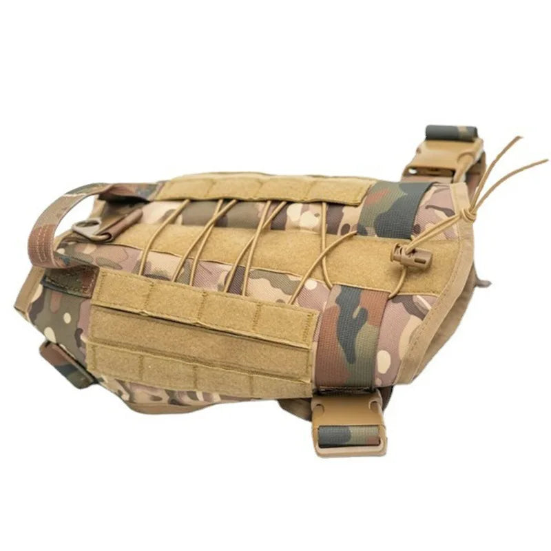 Tactical Military Dog Harness – Padded Quick-Release Vest for Small, Medium & Large Dogs