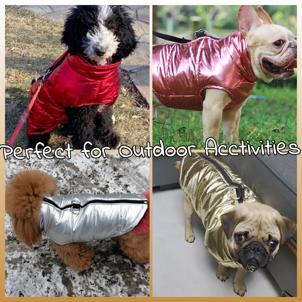 Luxury Waterproof Reflective Winter Dog Vest – Warm Jacket for Small, Medium & Large Dogs