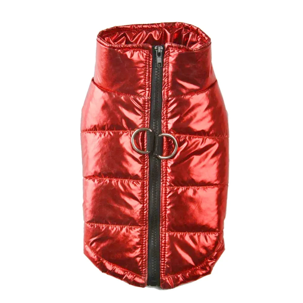 Warm Winter Dog Clothes Large Small Medium Dogs Luxury Waterproof Pet Vest Reflective Pets Coat Jacket Chihuahua Bulldog Jacket
