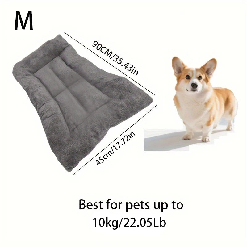 Extra Large Corduroy Dog Bed Sofa – Thickened Soft Mat for Large Dogs