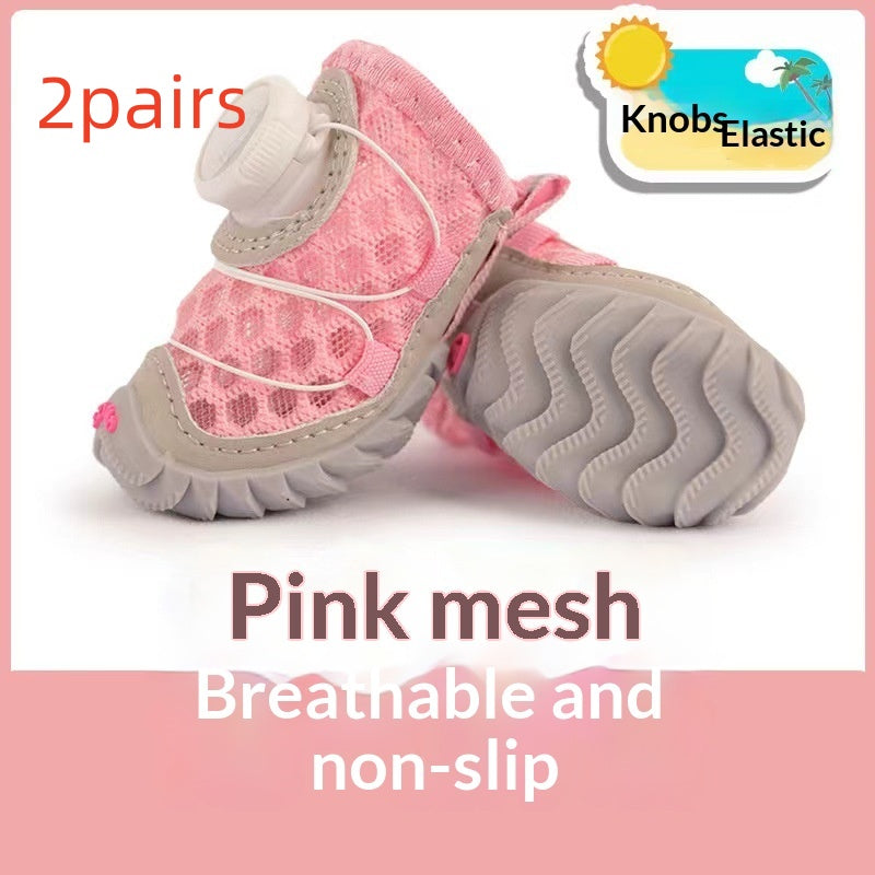 Non-Slip Soft Bottom Dog Shoes for Small Dogs
