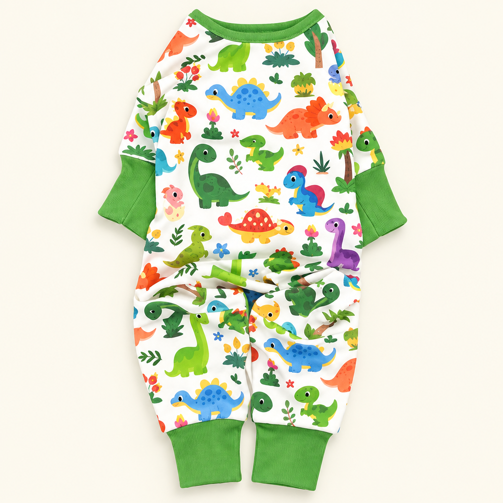 Doggie Design Soft Dog Pajamas – Dinos
