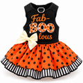 Fab-BOO-lous Halloween dog harness dress